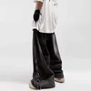 Herren Jeans Hip-Hop Trendy Workwear Jeans für Männer und Frauen New lous American Retro Mid Taille Mode gewaschene Taschenlinesersl2403