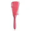 Brosse à cheveux démêler les broussailles du cuir chevelu massage peigne à cheveux brosses pour peignes de cheveux bouclés se brosse à cheveux brosse des femmes salon