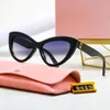 Womens Mui Mui Sunglasses Eyewear Fashion Lady Cat eye Sunglasses Designer Sun Glasses Woman Mens Polarize Shade Luxury Wholesale Holiday Beach Sunlight Eyeglass