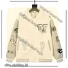 LVSE Mieszane skórzane uniwerek Blouson Multi-Patch Ramiona ramiona Bouclette haftowane plastry Louies Vuttion Men Men Designer Piastrate wełniane żebra wełniane na 225