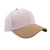 Kogelcaps stiksel kleur verstelbare zonbescherming honkbal cap schaduw mannen lente zomer unisex papa hoed vizier