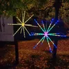 112leds Timing 8mode Fireworks Bright Fight Solar LED STRING INDOOR / OUTDOOR IMPHERPOP HOLIDING GARDING Yard Decoration Light Lampe 240419