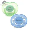 Miyocar personalisierte jeden Namen 2 PCs Schnuller Dummy einzigartiges Geschenk an Baby Custom Schnuller 240423