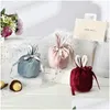 Fête favorise DHS VEET PASSER BUTNY GEULLET EORES COURTES PANKER LABBIT DSTRING SAC SOFT P SACS DE Rangement P Drop Livraison Home Garden Fe Dhiom