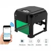 CNC K4 Laser Engraver Woodworking Mark Printer Mini 3000 MW met Bluetooth -lasergraveermachine voor houten leer MDF -papier 240423