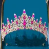 Tiaras Brautkrone Neue europäische Kopfbedeckungsstil Kristall Haarkleid Accessoires Tiara Frauen Hochzeit Strass Kronhaarschmuck