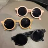 Sunglasses New Minimalist Foldable for Children Girls Baby Sunshade Sun Glasses Cute Protective Eyewear UV400 Oculos H240429