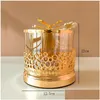 Bouteilles de rangement Jars Luxury Glass Candy Pot