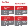 Studio 10pcs / lot Micro SD Carte 512 Go 256 Go 128 Go 64g Microsdxc Memory Carte 32 Go 16 Go Microsdhc Class10 U1 pour tablette / smartphone