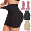 Manteh slip shapewear para mujeres debajo de los vestidos bragas construidas de la cintura alta de control de la barriga falda bulto levantador de la carrocería vestido 240426