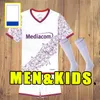 Homens crianças 2023 2024 camisas de futebol de fiorentinas