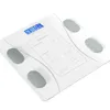 Bluetooth Smart Body Fat Scale Digital vägning med LCD -skärm Elektronisk BMI -komposition Analysatorverktyg 240419