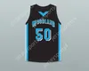 Nome NAY Custom Mens Youth/Kids Rob Gronkowski 50 Woodland Hills High School Wolverines Basketball Jersey 1 top cucitura S-6xl