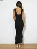 Casual Dresses Womens Elegant Long Cocktail Evening Party Dress Sexy V Neck Cutout Ruched Mermaid Fishtail Maxi Bodycon Formal