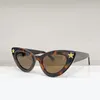 Óculos de sol mulheres moda inovadora Design de cinco pontas Cat Eyewear Viagens de negócios UV400 Copos de luxo