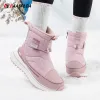 Сапоги Baasploa Winter Women кроссовки Новые плюшевые теплые сапоги для лодыжки для женщин Комфорт водонепроницаем