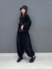 Женские брюки 2pcs harajuku set set women patchwork -костюми