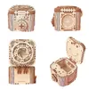 3D Puzzles Wood Jewelry Box Mechanical Puzzle 3D Assembly Buildblock Model Surprise Wedding Ring Necklace Password Giftl2404