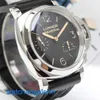 Ligne de poigne de loisirs Panerai Strap en caoutchouc Steel Céramique Titanium Métal Machinerie Automatique Machinery Men's Luminor Series PAM00423 Diamètre 47 mm