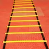 Скорость ловкости лестница Нейлоновые ремни Обучение лестницы гибкая лестница для фитнес -футбол футбол
