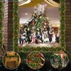 Decoratieve bloemen Kerstmisslicht string 2,7 m voor Xmas Tree Decoratie kunstmatige kranslampen