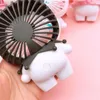 Cartoon Fan Student Dormitory Fan Electric Van USB Small Fan Reghibile Desktop Reput per bambini Portable Children