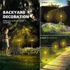 Dekorationen LED Solar Firework Light Garden Decoration Fee Light Outdoor Beleuchtung wasserdicht