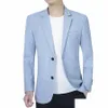 Suisse pour hommes Blazers 2024 Veste de costume pour hommes décontracté bus slim bazers hommes solid minimalistes