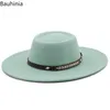 Brytyjski styl Feel Fedoras Hats dla kobiet 99