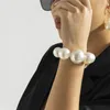 Collier de perle Boucle d'oreille pour femmes Femelle Perle tendance Big Pearls Collier Bracelet Bijoux Bijoux 240428