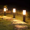 Dekorationen Solar LED Light Outdoor Rasenlampen Garten im Freien wasserdichte Landschaftsbeleuchtung für Pathway Patio Yard Lawn Home Dekoration