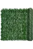 Gates de treliça de esgrima Gates Artificial Hedge Green Folha Ivy Creca Planta Parede da planta Fake Grass Decorativa Cenário Proteção de Privacidade5025052