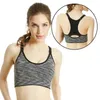 Bras Sofu Cross Back Sports Sports Sports Rápida acolchoada seca à prova de choques Fitness Running Sport Brassiere Tops Push Up Bras Y240426