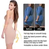 Shapers feminino deslizamentos completos para mulheres sob vestidos Tomme Control Dress Slip Shapewear Missess Body Shaper Cami Plus Tamanho US Y240429