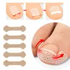 Outil 4 / 10Sheets Stickers de correction des ongles Autonctionnelles incarnées correcteurs de l'ongle Patches Paronychia Traitement Récupérer les outils de pédicure correctrice