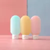 Opslagflessen reisfles set van 3 klein leeg plastic voor toiletartikelen shampoo met tas en conditioner