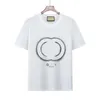 Designerka koszulka Koszulki Koszulka Mężczyzna Koszulka Klasyczna podwójna literka G-satysfakcjonowana koszulka z krótkim rękawem Męs