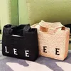 10a Designer Tassen Zomer Raffia's 2Size Font Tote Tas Luxe Wallet Dames Weef Schouderkoppeling Strandzakken Mens Handtas Straw Zwart Travel Shop Crossbody Bags Banden