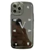 مصممي Luxurys علبة الماس الكهربائي لـ Apple iPhone 15 14 Pro Max 13 12 Cover L strup