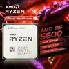 Ryzen 5 5600 CPU Novo R5 5600 Procesador de juego Socket AM4 6-Core 65W DDR4 Desktop Brand CPU Processador sin ventilador de enfriador 240410