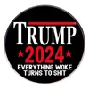 Trump 2024 Brooch Pins Take America Back Président Red Blue Blue Pin Shirt Shirt Badge Decoration Jewelry Accessoires Cadeau