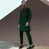 Suits-survêtements pour hommes Vêtements africains pour hommes O-Neck à manches complètes longues et pantalons 2 pièces plus de taille et de tenues décontractées