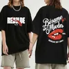 T-shirty męskie Rebelde RBD 2023 nowe czarne koszulki zabawne meksyk serialu telewizyjne graficzne T-shirt mężczyzn Women 100% bawełniany ponadgabarytowa koszulka Strtwear T240425