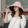 Szerokie brzegowe czapki słoneczne dla kobiet tkane bić się w ultrafiolet z dużym nadmorskim czarnym klejem oddychającym letnim letnim