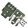 Holsters QLS -Kit für Waffenholsterzubehör Waffenkoffer Schnellverriegelungssystem Kit mit QLS 19 und 22 Polymer