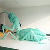 8m de comprimento (26 pés) Mantis inflável de arbustoso de alta qualidade com insetos infláveis de tira com LED colorido
