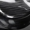 Black 5D Glossy Carbon Fiber Vinyl Wrap Waterproof Car Sticker Film for Auto Motorcycle Truck Decal Sheet ZZ