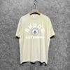 Designer rhuder originale di alta qualità magliette Trendy High Street White Medal Stampa casual a manica corta t-shirt a collo rotondo unisex con logo 1: 1