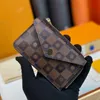 Porta della scheda di moda Designer Recto Borse da donna Mini Organizzatore Zippy Portafoglio borsetta per borsetta per sacchetto per la cintura della cintura
