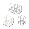 Stockage de cuisine Rack en papier jetable Rack de dispensateur d'eau Multifonctionnel Organisation d'organisation HOPED